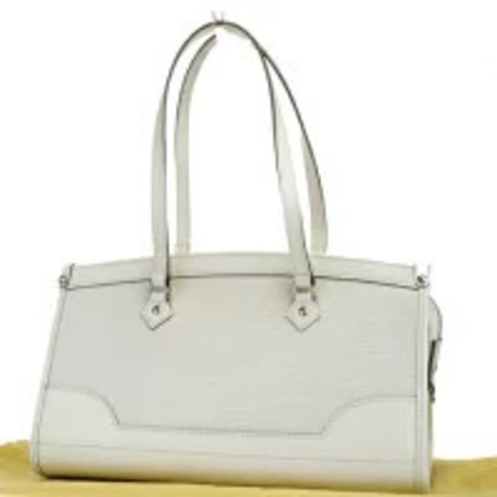 Louis Vuitton Madeleine Shoulder Bag Epi Leather Ivory White White